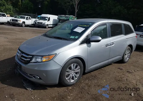2017 Honda Odyssey Se z USA, uszkodzony, nr VIN 5FNRL5H38HB026269